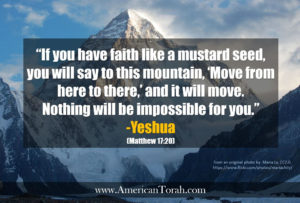 Everything Hinges on Faith - American Torah