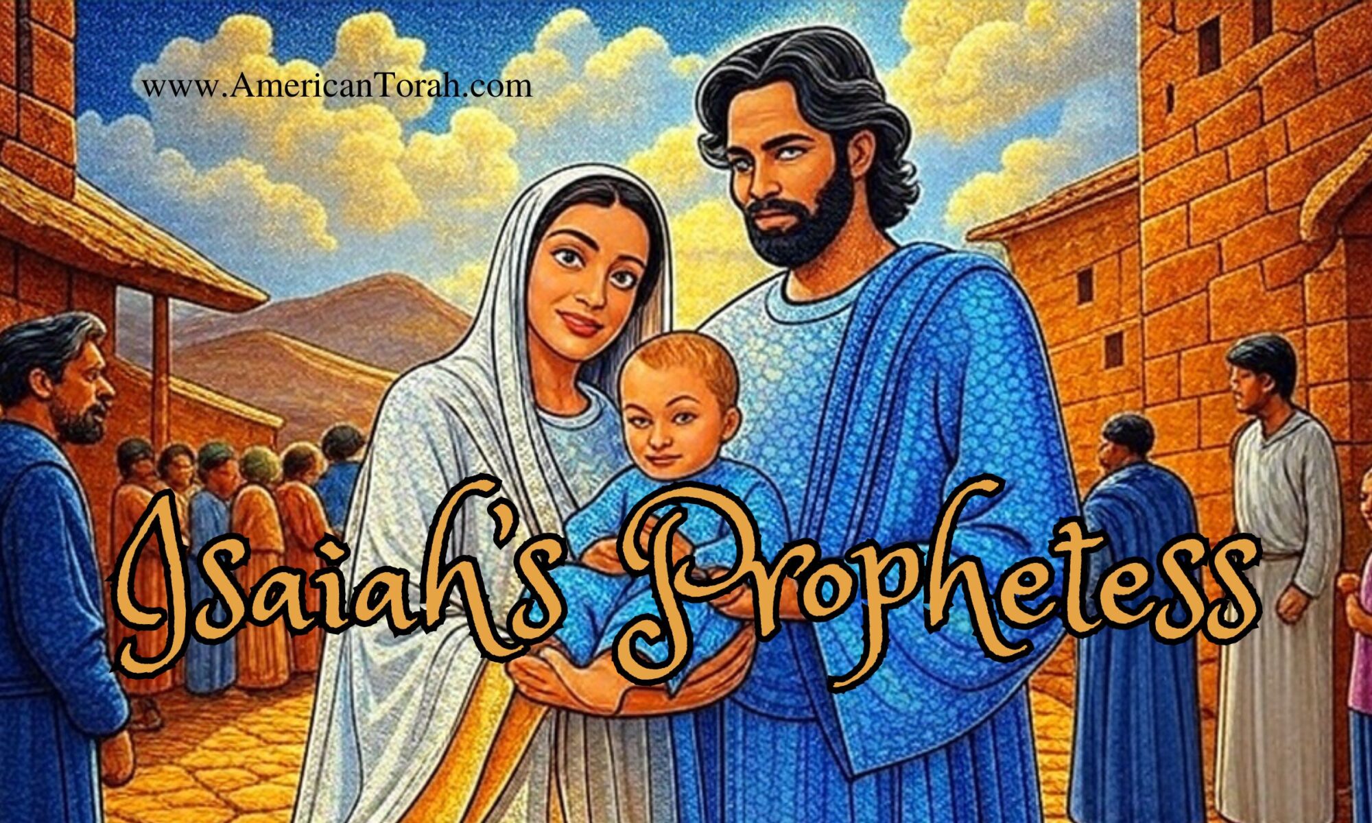 And I went to the prophetess, and she conceived and bore a son. Then the LORD said to me, “Call his name Maher-shalal-hash-baz..." Isaiah 8:3 ES