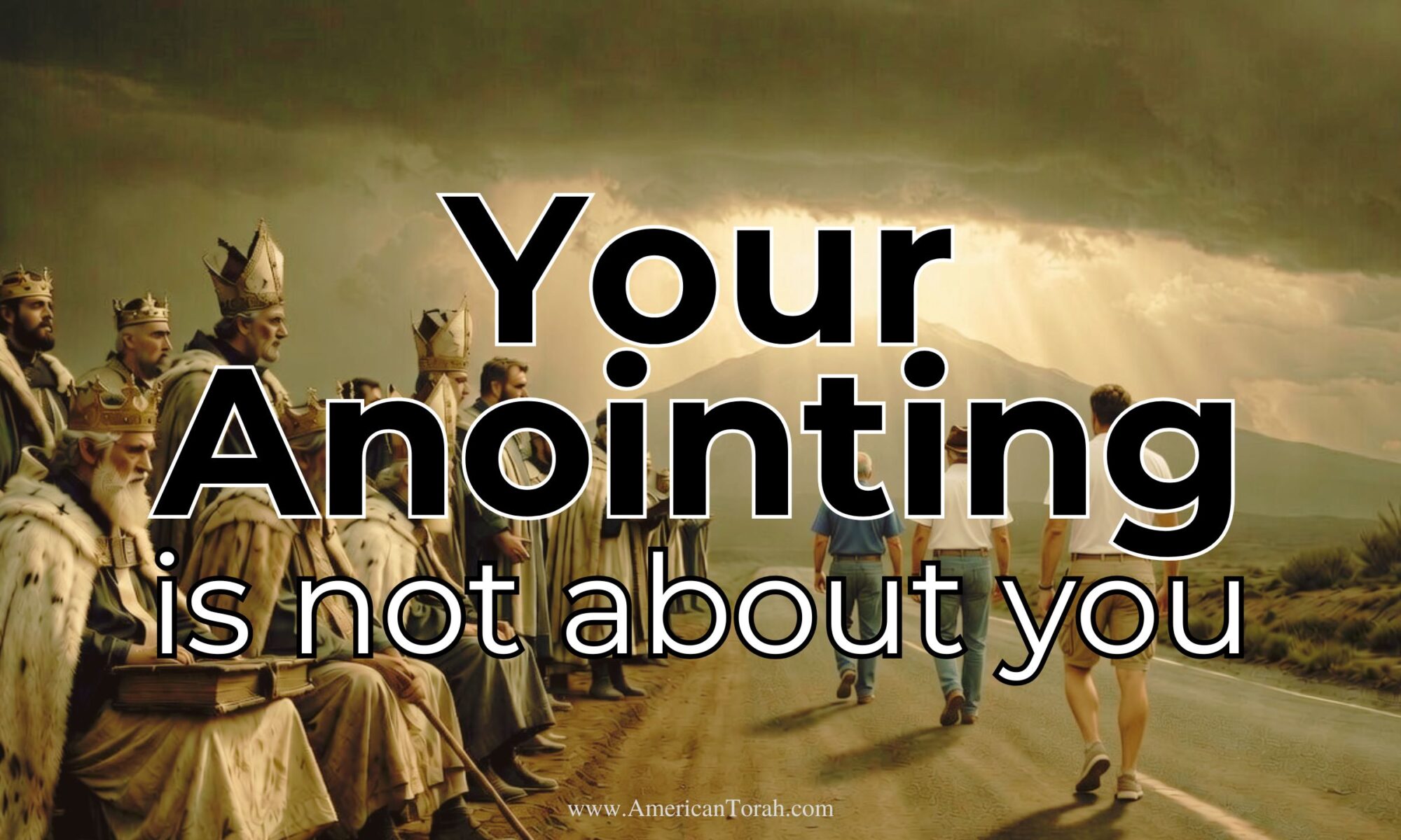Your anointing isn't about you. Don't take it for granted or God will take it away.
