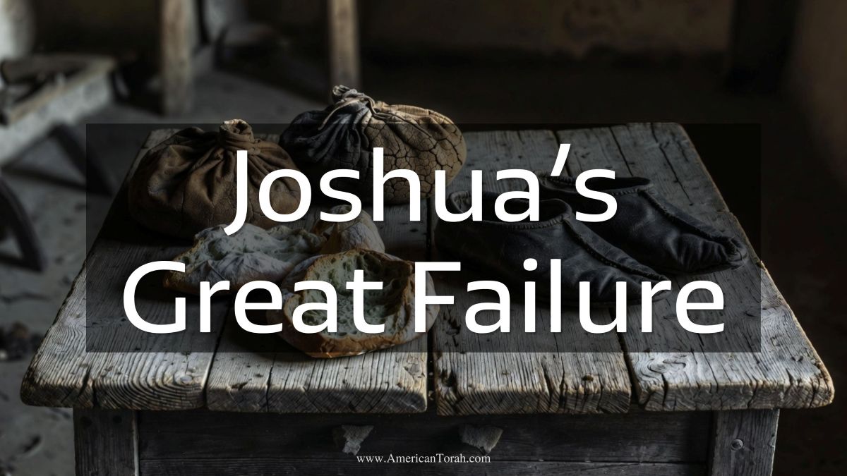 Joshua failed in making a covenant without due diligence. Don't make the same mistake.